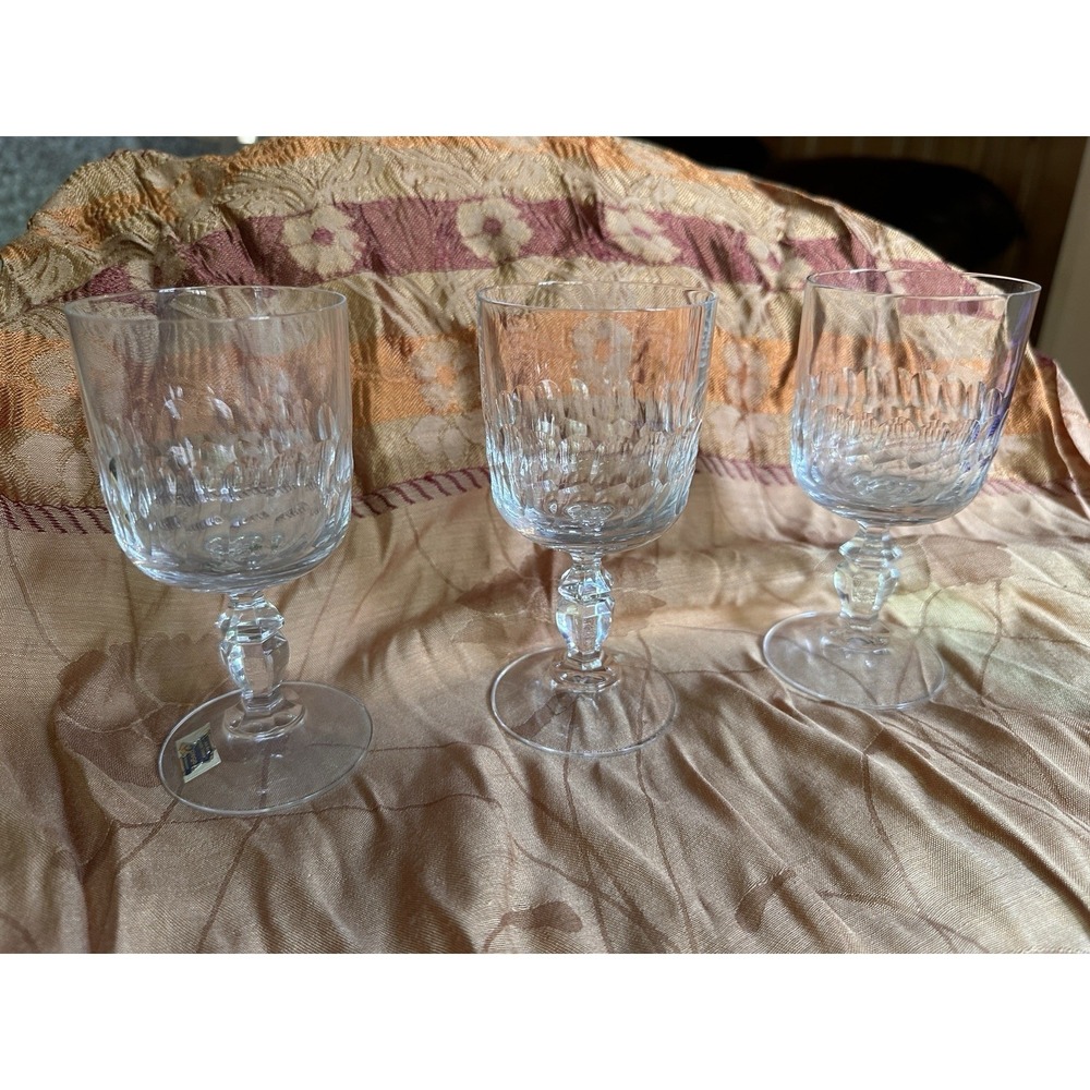 Vintage Spiegelau Set Of Three Wine Glasses